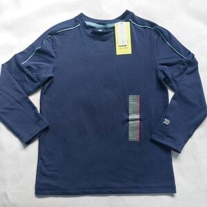 all In Motion Boys t-shirt Long Sleeve‎ Navy Size XS 4-5